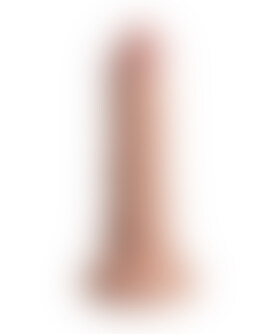 ÉLITE DOPPIO 6 Dildo in silicone, doppia densità, 10 modalità di vibrazione