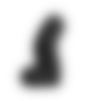 ALL BLACK - REALISTIC DONG Dildo macio e flexível para um prazer ideal