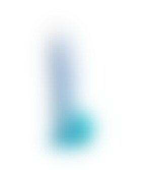 ANGEL ANGEL GODEMICHET FANTASY EN SILICONE LIQUIDE THERMORÉACTIF BLEU CÉLEST