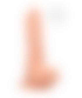 DONG COM TESTÍCULOS 7 Dildo realista de TPE, macio, duradouro e com ventosa