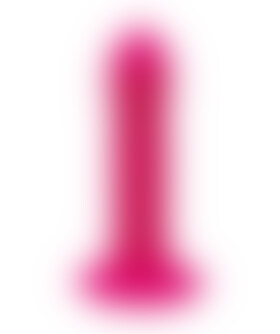 HITSENS 2 VIBE Silicone Vibrating Dildo with Suction Cup and Dual Density