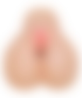 HORNY FUCK SLUT Masturbador realista compacto con diseño anatómico en TPE