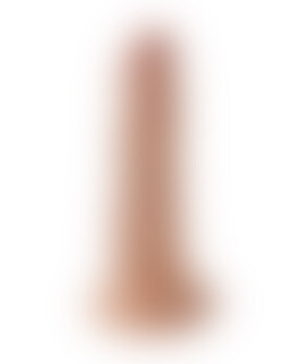 KING COCK 5 SEM TESTÍCULOS Dildo flexível de PVC, seguro para uso anal e vaginal