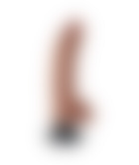 KING COCK 9 WITH BALLS FLESH Vibratore realistico, regolabile, potente e sicuro