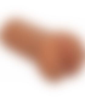 BOUNDLESS CARAMELO Masturbatore realistico per pene, in TPE, con effetto suzione