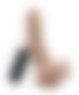 GET REAL TOUCH Dildo realista com vibrações potentes e base de sucção