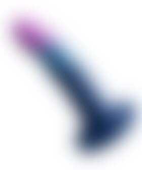 PICCOLO TRICOLOR Piccolo dildo de silicone com ventosa tricolor 14 cm