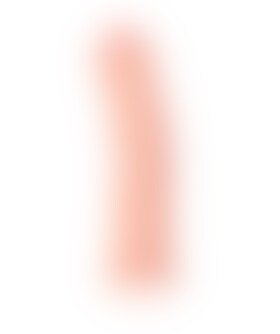 REALROCK CURVED STIMULATION Dildo realista curvado com ventosa, perfeito para atingir o ponto G