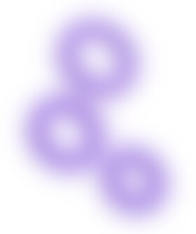 REMIX TRIO Set Remix Trio di 3 Anelli per Pene in Silicone Viola