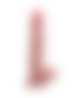 SHERMAN Dildo realista, dupla densidade, TPE, ventosa, à prova de água