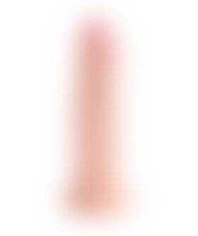 TRIPLE DENSITY COCK 6 Dildo realístico de tripla densidade. Flexível, com ventosa
