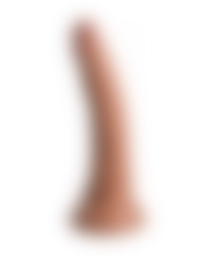 COCK ELITE CARAMEL 7 Double-density, high-quality silicone dildo