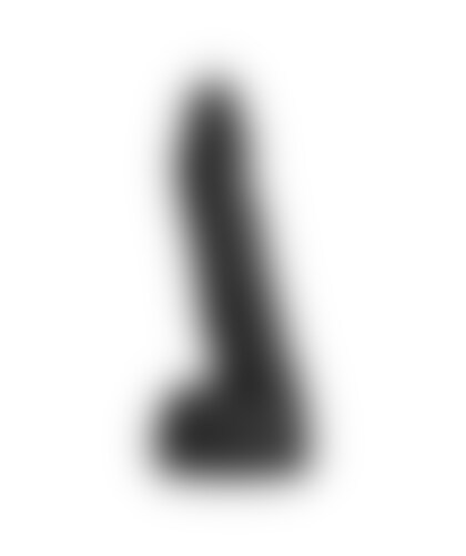 ALL BLACK 22 Dildo realistico, sicuro e resistente, perfetto per tutti