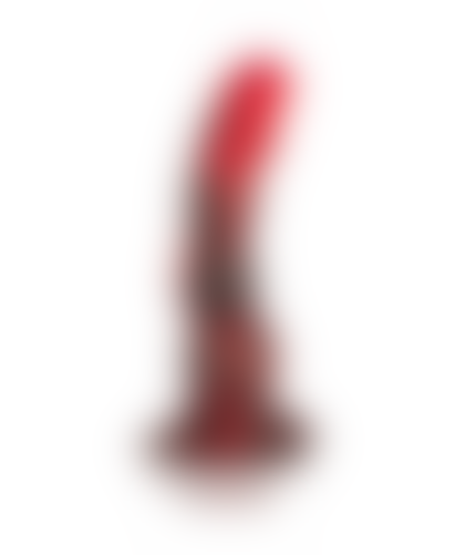 ARES Dildo de silicone com várias protuberâncias graduais