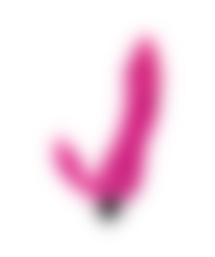 BIFUN Curved Vibrating Dildo Designed to Hit Your G-Spot