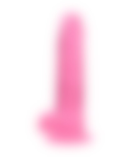 CRISTAL 9" Dildo realista de 23 cm com testículos e ventosa