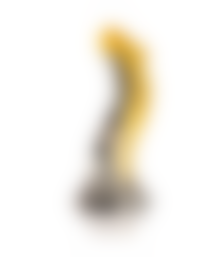 DRAKON Dildo in silicone ispirato a un cobra giallo