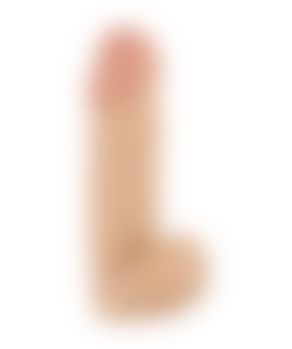 EDRON Realistic dildo with balls, firm and pleasure-ready to the touch
