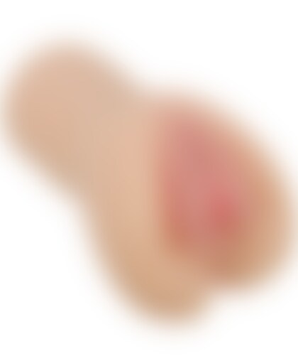 ELIANA Realistic vagina with hand-painted details, textured ridges, and waterproof design