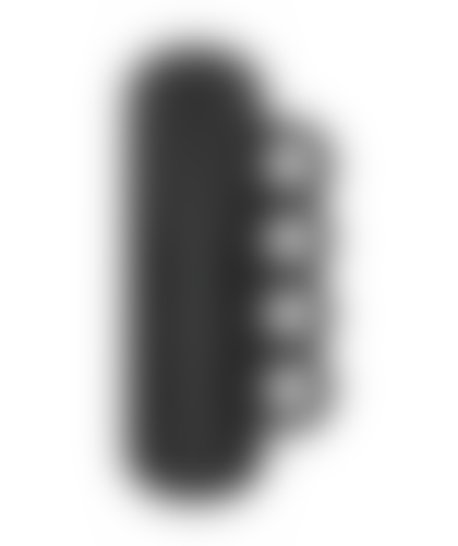 TENSEK LUX 5 Masturbateur masculin noir avec un design innovant.