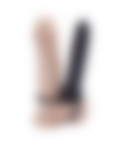 FETISH FANTASY ARNÉS DOBLE Dildo para doble penetración con anillos para erección