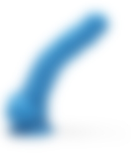 HAPPY DILDO COLOR Dildo realista, flexible, con ventosa y tacto suave