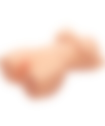 HORNY NYMPHO SLUT Realistic TPE Masturbator, 16.5