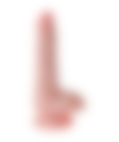 KING COCK 6 BALLS Dildo realista, ventosa, compatible arnés, seguro, TPR