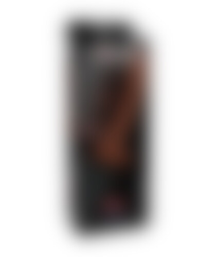 PLUS TRIPLE THREAT BROWN Dildo realista con vibración, empuje y función de calor