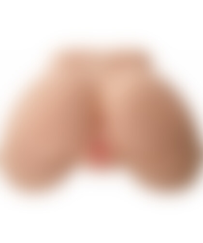 BUBBLE BUTT Masturbador realista con dos orificios: ano y vagina