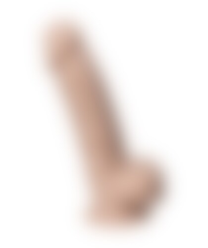 MODEL 1 WITH 7¨ Introducing the Model 1 Real Skin Real Feel Thermo Reactive 17.8 cm Premium Silicone Dildo