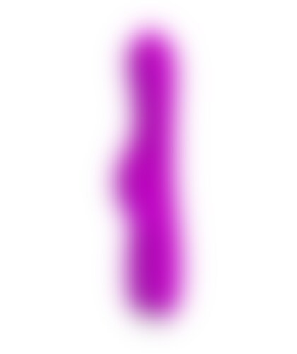 MOLLY VIBRATORE RABBIT GIRATORIO Vibratore con rabbit rotante viola: piacere intenso