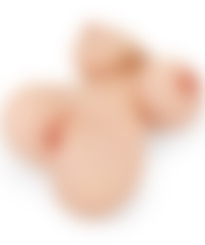 PDX PLUS BIG TITTY Realistic breast torso masturbator with dual density