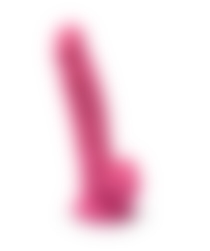 MODEL 1 7¨ PINK Glow-in-the-Dark Pink Realistic Dildo Model 7