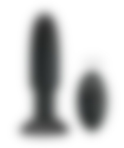 PLUG ANAL CON VIBRACIÓN Y ROTACIÓN Plug anal vibrador con control remoto inalámbrico