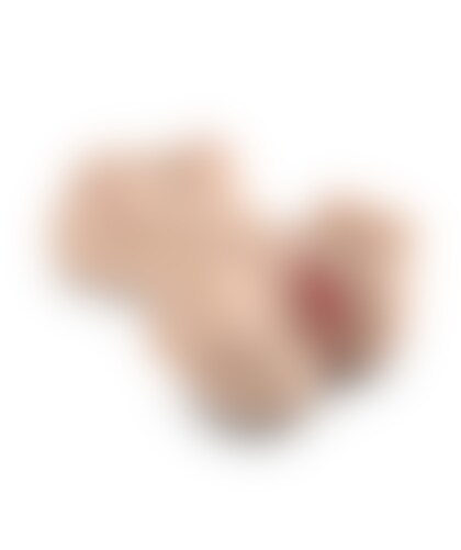 SUSIE TORSO Torso realistico con doppia apertura e sensazione pelle vera