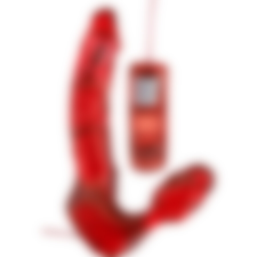 Arnes doble penetracion sin correas con vibrador