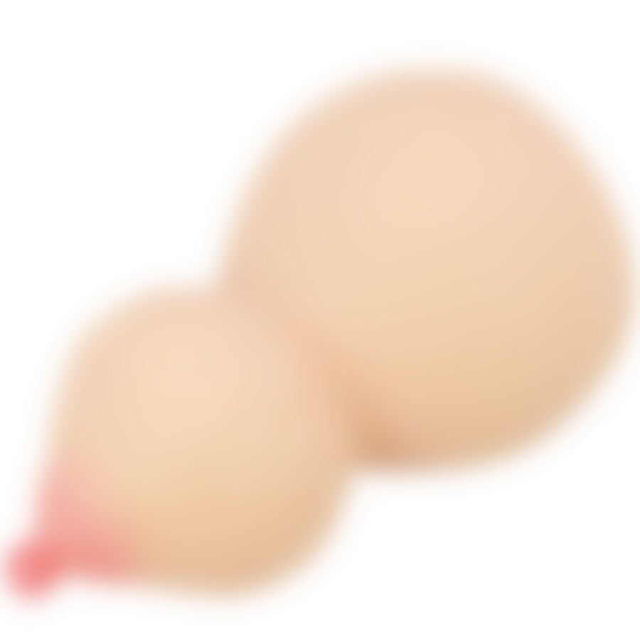 CALABASH MASTURBADOR EM FORMA DE PEITO 2
