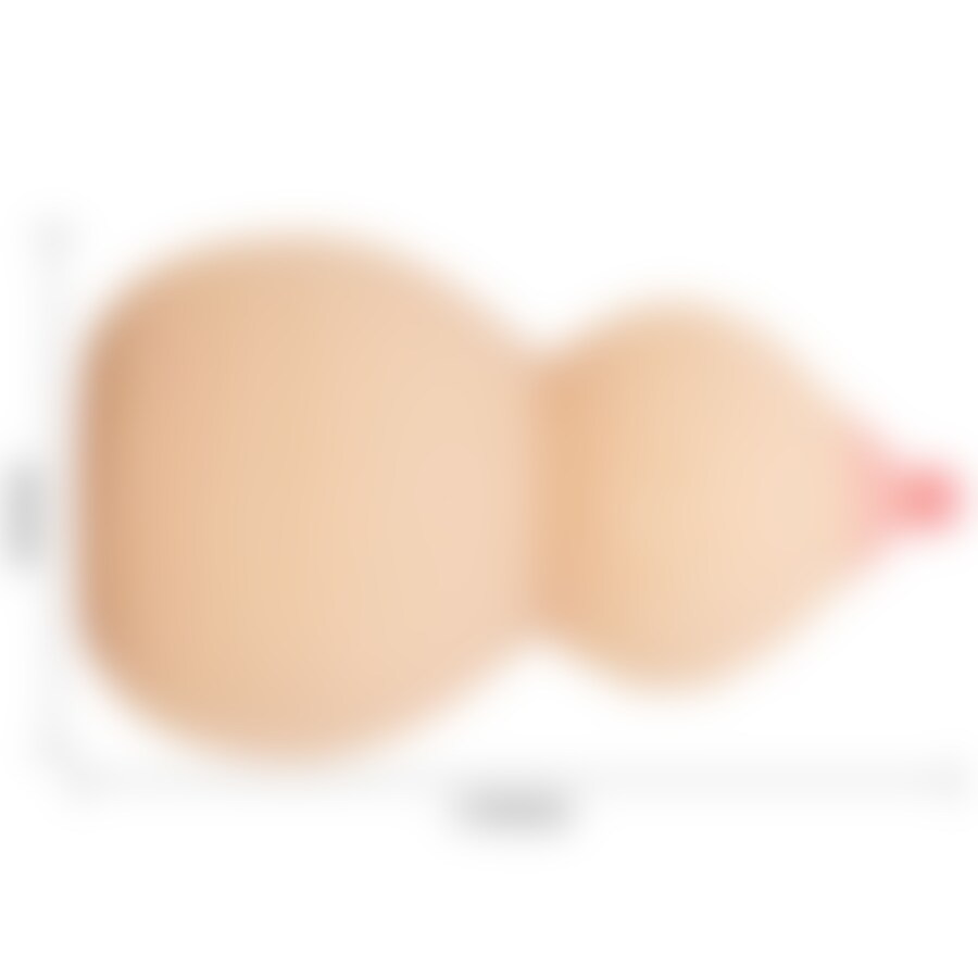CALABASH MASTURBADOR EM FORMA DE PEITO 6
