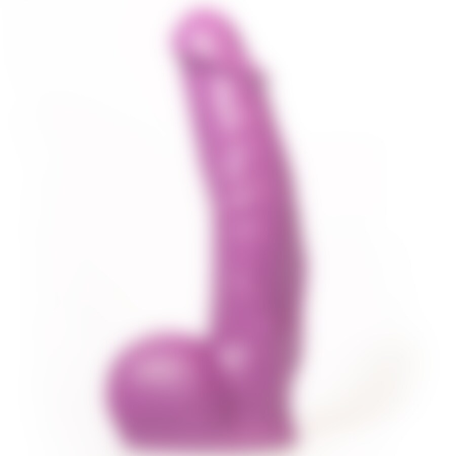 CONNOR REALISTIC DILDO PURPLE 16 CM