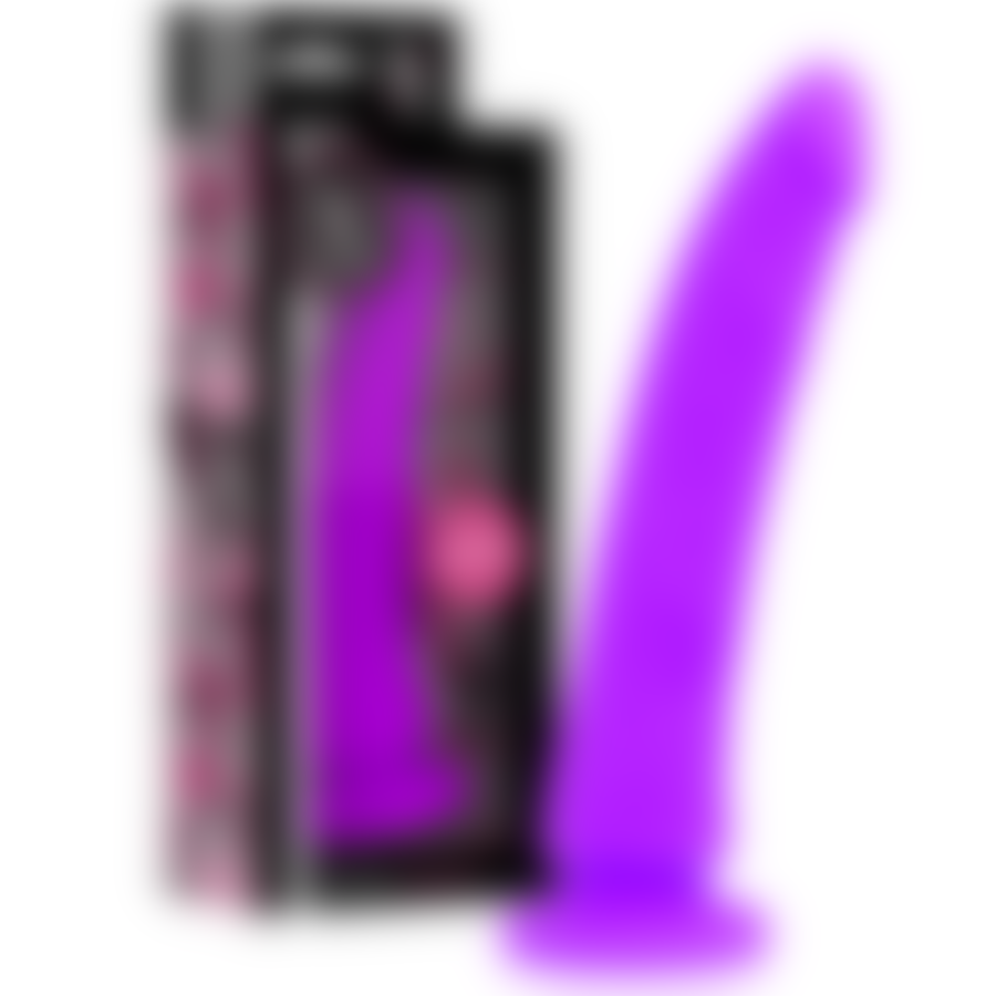 DELTA CLUB -  TOYS DILDO MEDICO LILLA IN SILICONE 17 X 3 CM