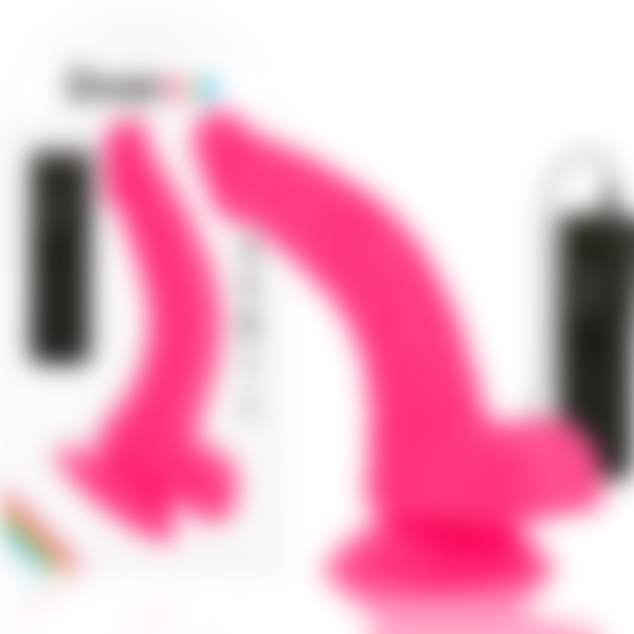DILDO FLEXIBLE CON VIBRACION 21.5 CM - ROSA nº1