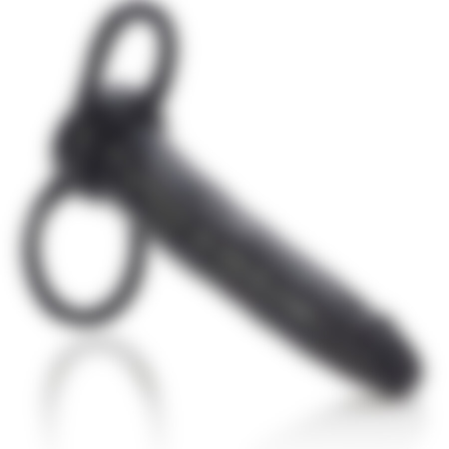 Accomodator arnes para doble penetracion - negro