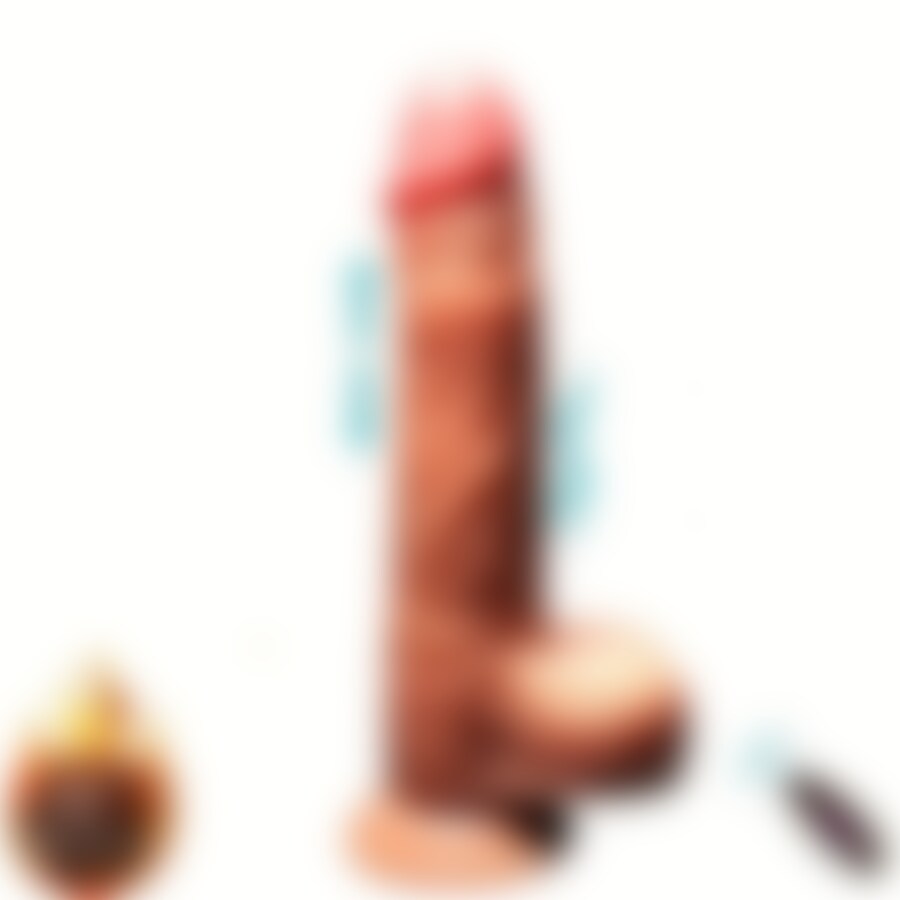DILDO REALISTICO VIBRADOR RECARGABLE 2