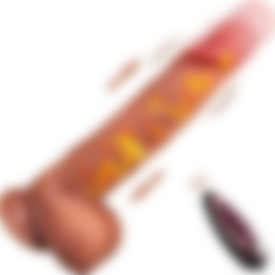 DILDO REALISTICO VIBRADOR RECARGABLE 4