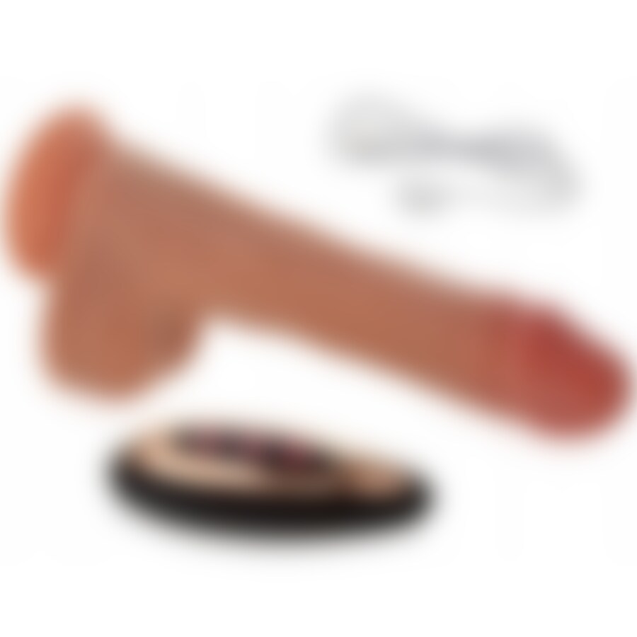 DILDO REALISTICO VIBRADOR RECARGABLE 6