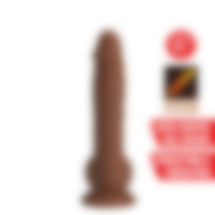 Dildo vibrador con empuje y sensores de movimiento Dildo vibrador con empuje y sensores de movimiento