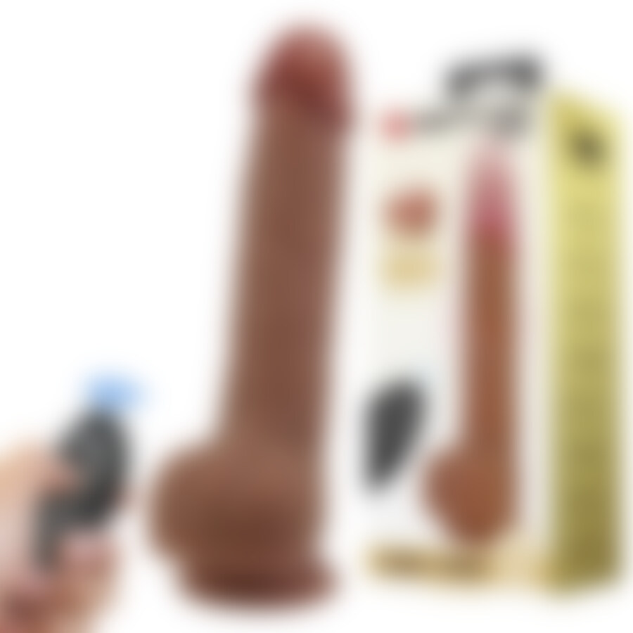 Vibromasseur réaliste avec ventouse et télécommande