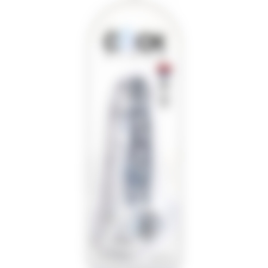 King cock - dildo realista , transparente -16,5 cm