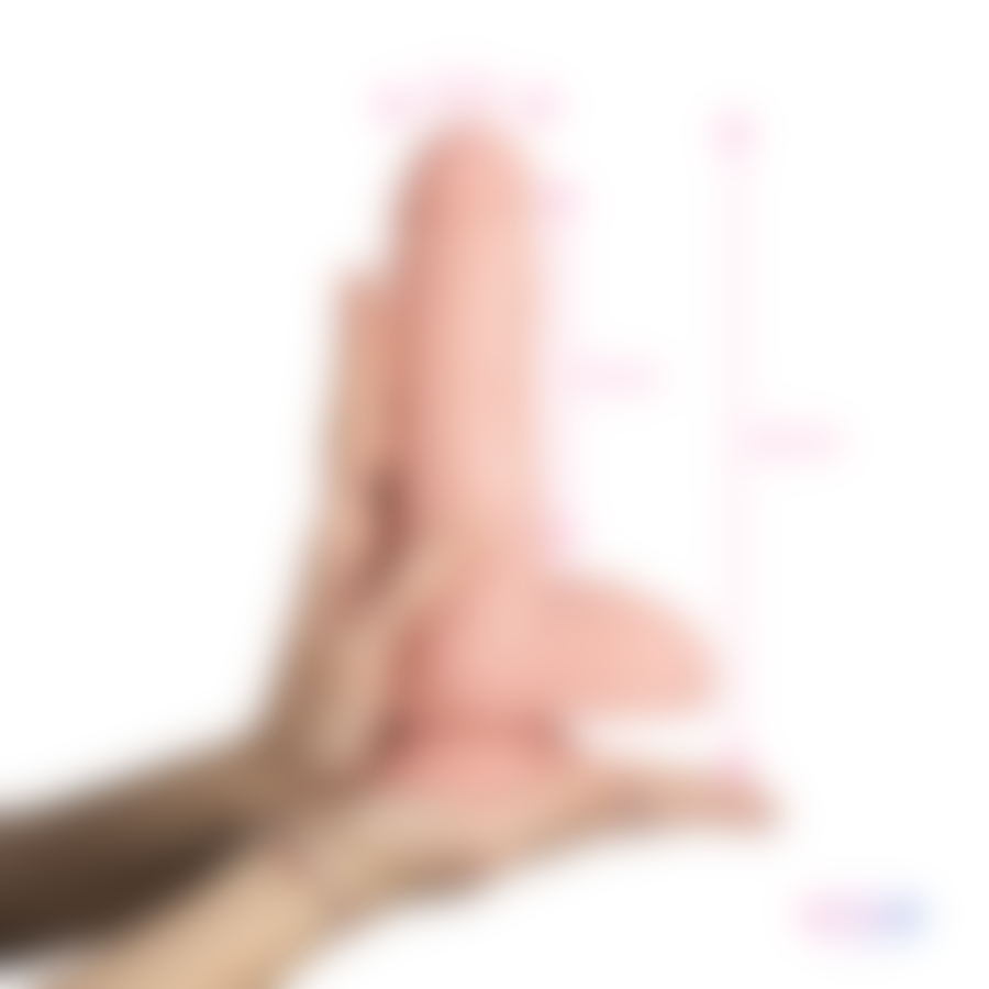 KING COCK 8 INCH WITH BALLS 2